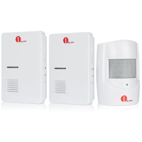 Driveway alarms are more advanced and offer more options than ever these days. 1byone Wireless Driveway Alert, Infrared Motion Sensor with 2 Plug-in Receivers and 1 Sensor ...