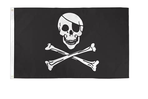 Pirate Regular Flag Alice Anns Designs