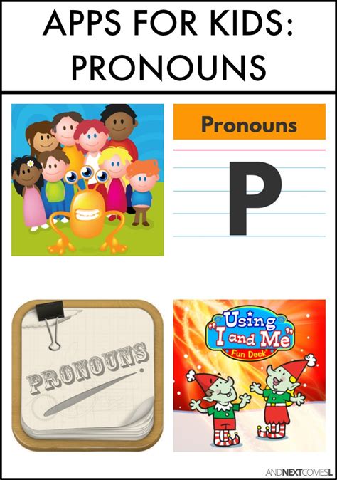 Top apps for speech therapy download! Speech Apps for Kids to Work on Pronouns | And Next Comes L