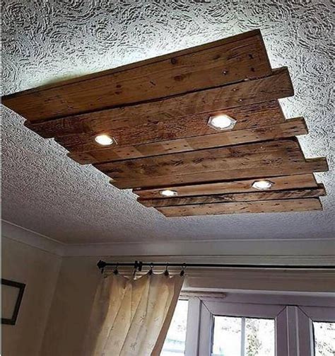 Diy Wood Ceiling Lamps With Light Jesse Diys