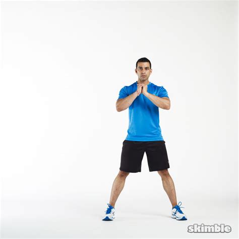 Side Squats Exercise How To Workout Trainer By Skimble