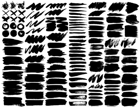 Brush Strokes Svg Bundle Brush Strokes Svg Hand Painted Svg Svg Images