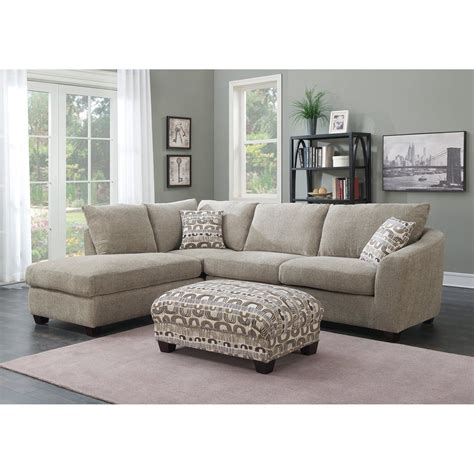 2 Piece Sectional Sofas With Chaise With Regard To 2017 Emerald Home Urbana 2 Piece Sectional Sofa With Chaise Walmart 