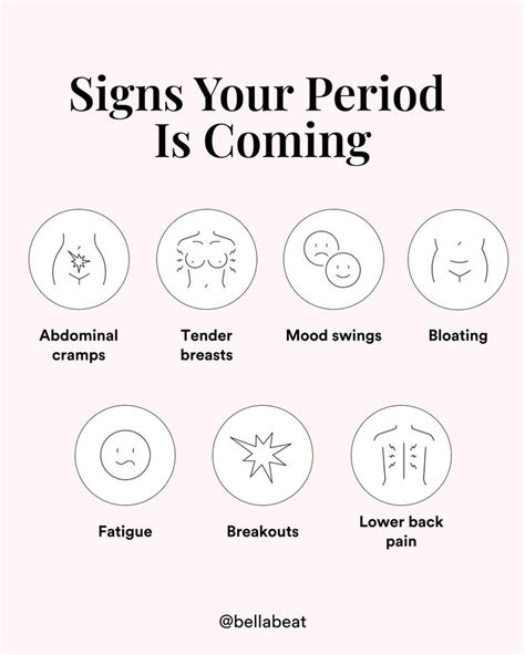 7 signs your period is coming tomorrow get prepared