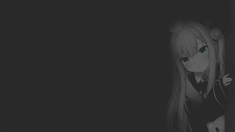 Wallpaper Manga Anime Girls Fan Art Illustration Minimalism Monochrome Selective