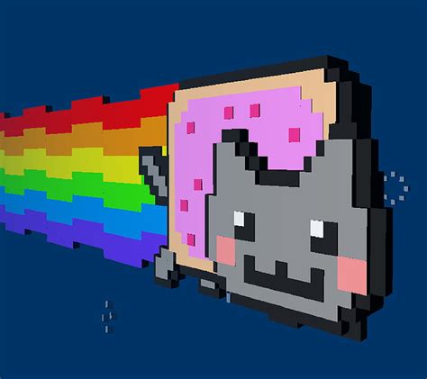 Nyan Cat Nyan Cat Rainbow Hd Phone Wallpaper Peakpx