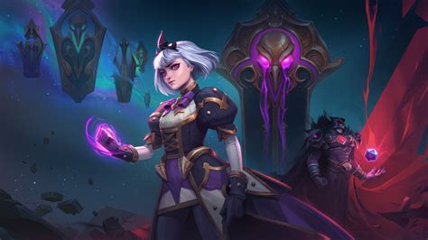 new heroes of the storm hero orphea character portrait artwork screenshot and skins inven