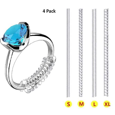 Fx Ring Size Adjuster For Loose Rings Invisible Transparent Silicone
