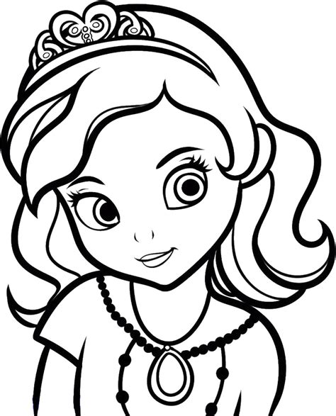 Free Printable Sofia Coloring Pages - Printable Templates