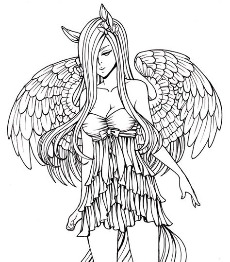Coloring Pages For Adults Angels