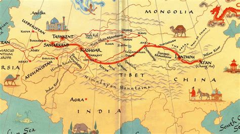 Silk Road The Ancient Communication Route In The World Ghoghnos