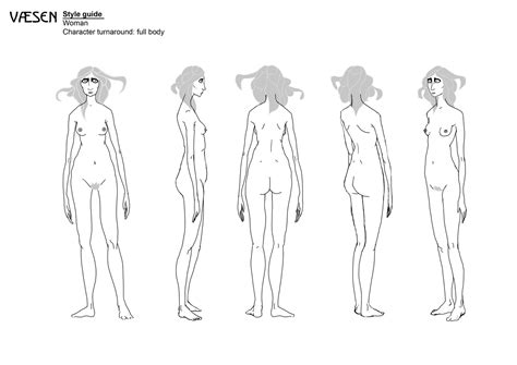 V Sen Character Design Woman