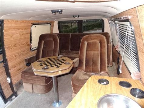 Buy Used 2 Owner 86 Chevorlet G20 Conversion Van Rede Kamp Camper 50l