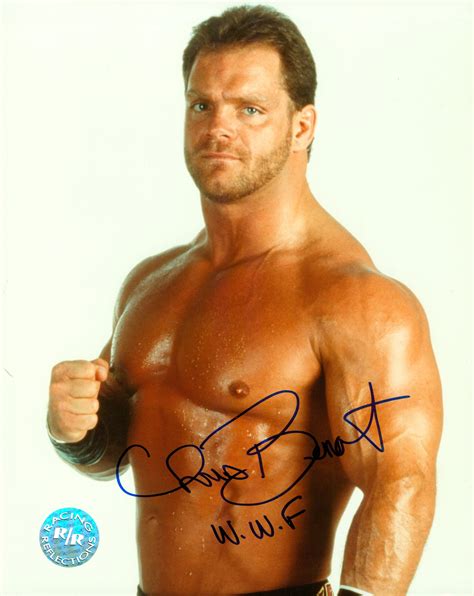 Chris Benoit Signed 8x10 Photo Signed By Superstars