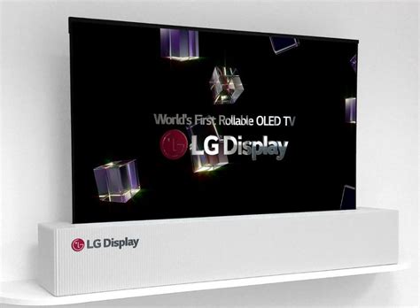 Lg Introduces Worlds First 65 Inch Uhd Rollable Oled Tv