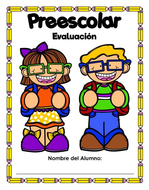 Cuadernillo Evaluación Preescolar Imagenes Educativas
