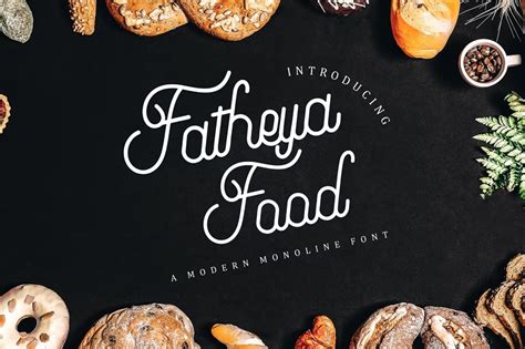 31 Mouth Watering Food Fonts For Restaurants Menus And More