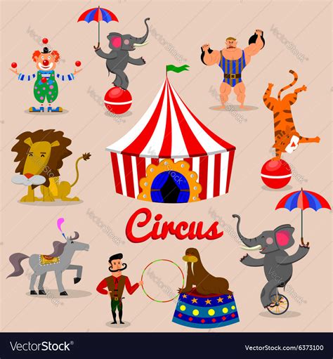 Circus Royalty Free Vector Image Vectorstock