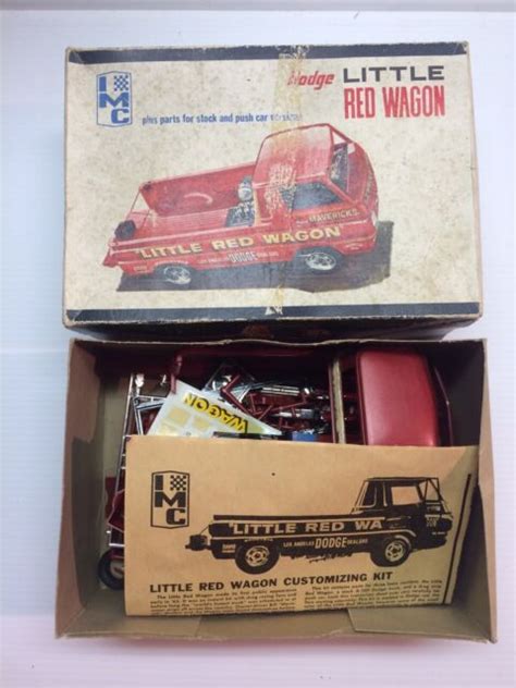 Vintage 1960s Imc Dodge Little Red Wagon Bill Mavericks A100 Model