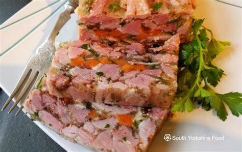 If you're feeling brave, you could even ask your butcher for a pig's head! South Yorkshire Food - Ham Hock Terrine