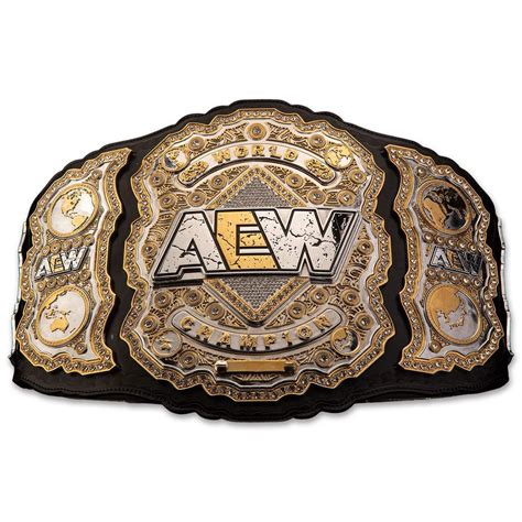 Aew World Championship Heavy Weight Wrestling Title Belt Champions