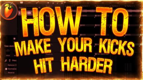 How To Make Your Kicks Hit Harder Fl Studio Tips For Beingners Fl Youtube