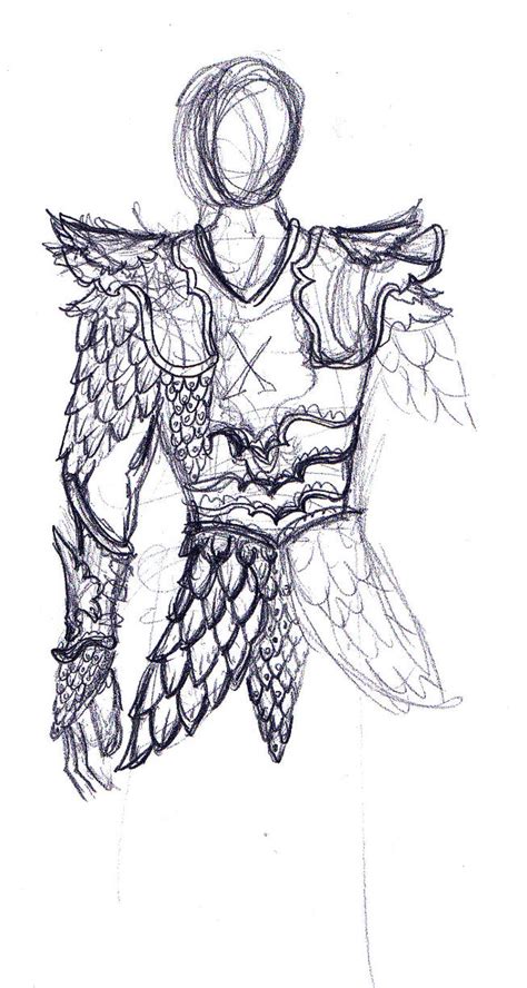Armor Sketch X By Azmal On Deviantart