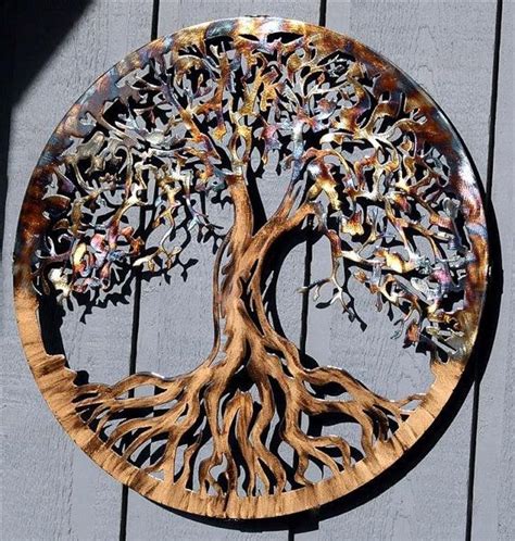 Large Metal Wall Art Tree Of Life By HumdingerDesignsEtsy On Etsy Tree