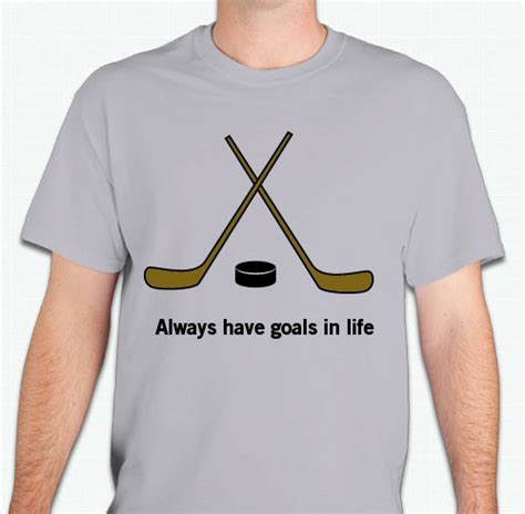 Our collections feature various designs perfectly tailored to your requirements. Hockey T-Shirts - Custom Design Ideas