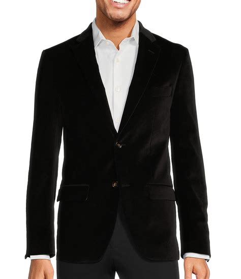 murano big and tall slim fit velvet blazer dillard s
