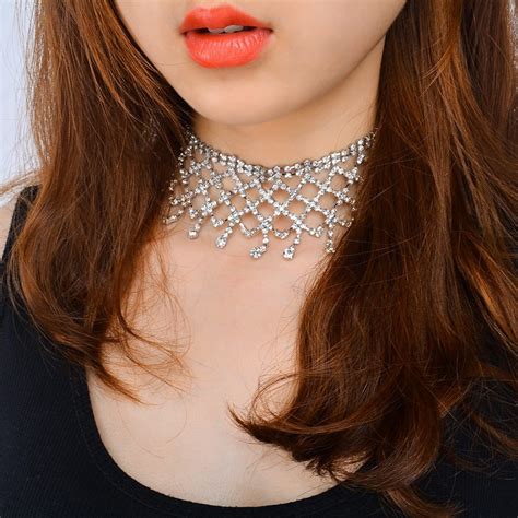 Buy Charms Crystal Choker Necklace For Women Statement