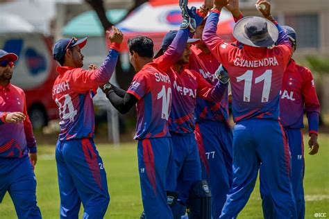 Nepal Registers The First Victory In ICC T20 World Cup Asia Qualifier