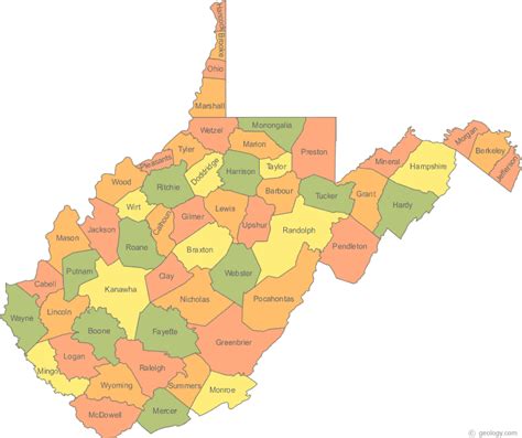 Pleasant Valley West Virginia Carte Et Image Satellite