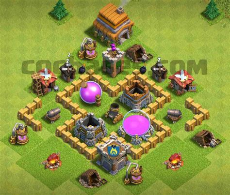 If you hear the word clash of clans, then that is a strategy game by building a small village into a big village and defend the village from the opponent's attack. 12+ Best Town Hall 3 Base 2021 (New!) | War & Defense