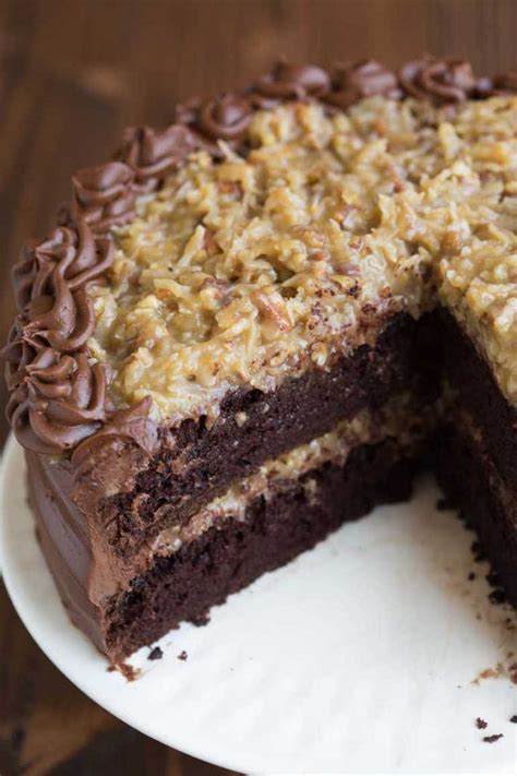 Homemade German Chocolate Cake Is One Of My Favorite Cakes Of All Time