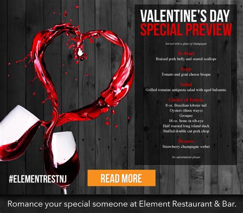 Restaurant Valentine Specials Photos