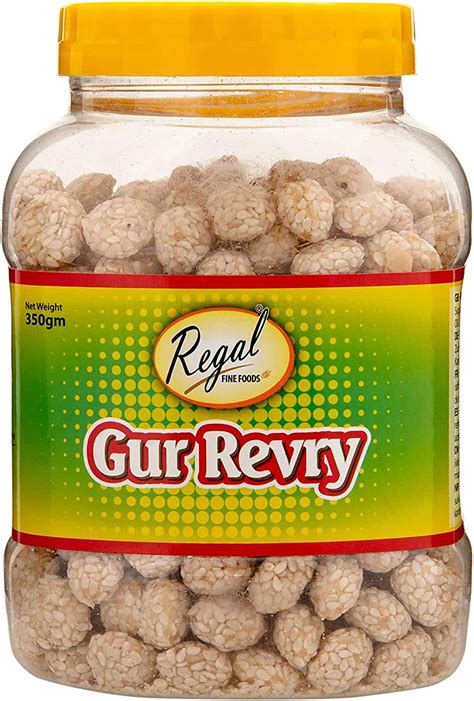 Regal Bakery Gur Rewdi Jaggery Sweet Sesame Seeds Sweet Indian