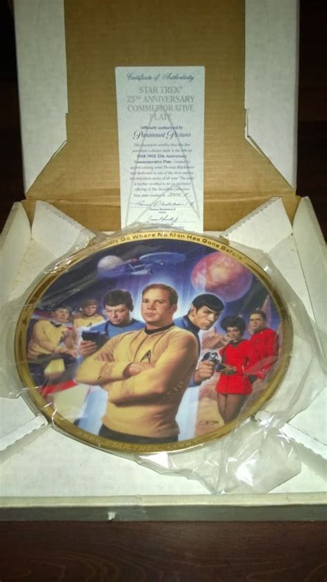 Collecting Star Trek Limited Edition Collector Plates Hamilton