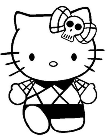 Little Kitty Kids Coloring Pages Free Colouring Pictures to Print