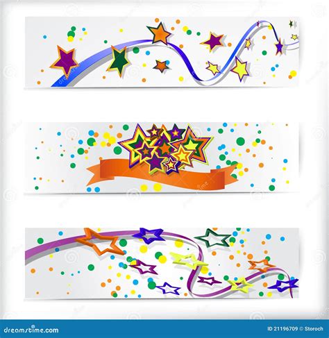 Set Of The 160x600 Abstract Banners Royalty Free Stock Images Image