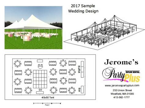 Diagram Layout For Your Wedding Or Other Event Wedding Tent Layout