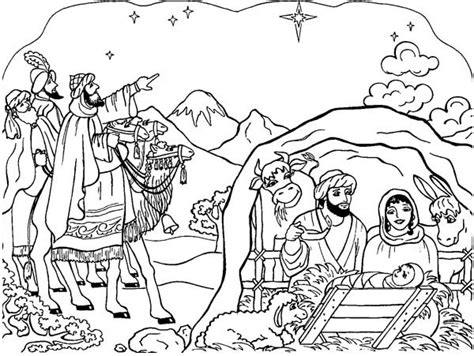 Below you will see coloring pages for christmas and even two three kings coloring pages and a. Nativity Scene Coloring Page: Nativity Scene Coloring Page ...