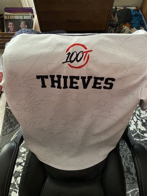 100 Thieves 100 Thieves Worlds Baseball Jersey Grailed