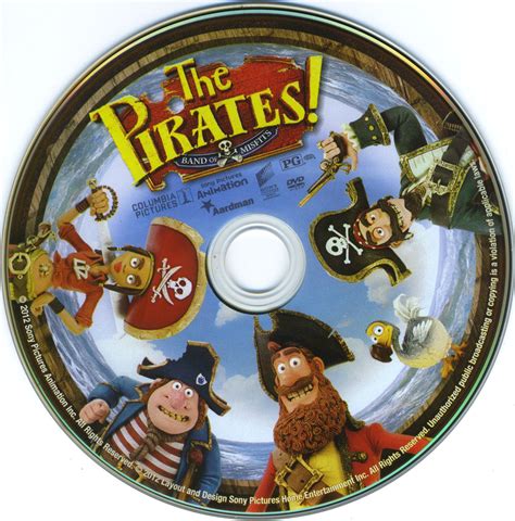 The Pirates Band Of Misfits Blu Ray Cover And Labels Dvd Covers And Labels