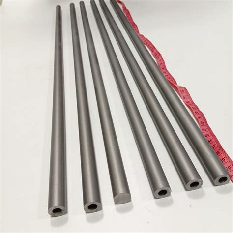 Sintered Blank Tungsten Carbide Tube Pipe With One Blind Hole 330 700mm