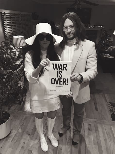 John Lennon And Yoko Ono Halloween Costumes Lowell A Hallowen