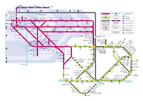 Transit Maps Official Map Southeastern Rail Network England