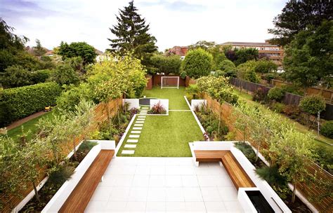 Gardening happens to be your own project for every single lawn lover as well as injecting your very own touches is what gives each landscape idea a visual effect for those to view. Long Thin Garden Design | Family Garden Design