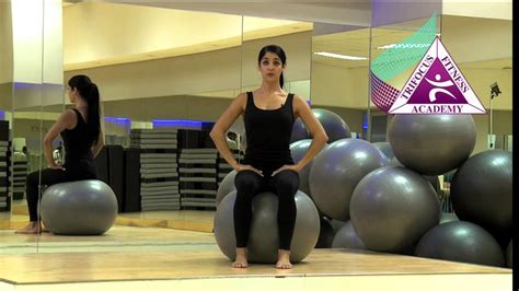 Pilates Basic Ball Seated Ball Bounce Youtube
