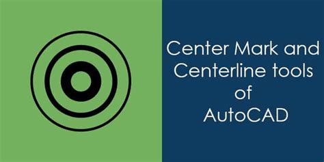 Autocad Centerline Symbol Draw Space